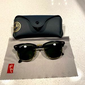 SOLD Ray-Ban Clubmaster Polarized Sunglasses